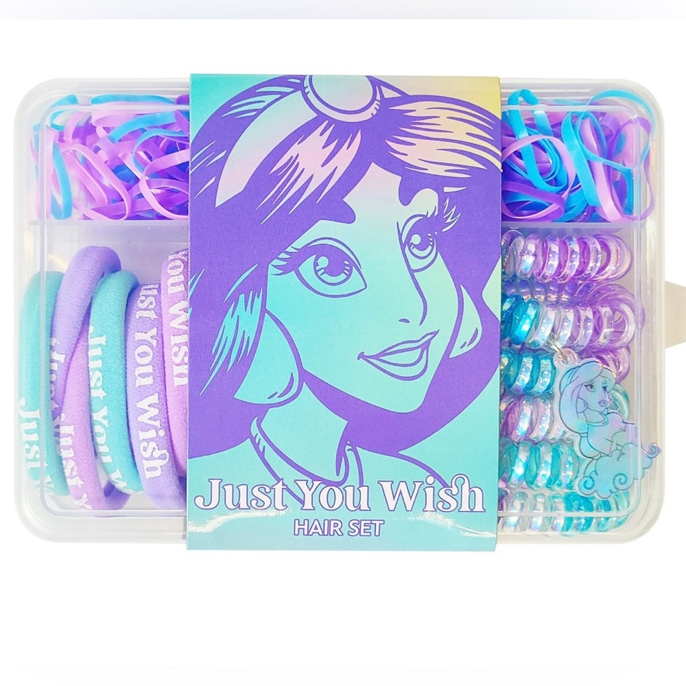 NWT-Disney Princess Jasmine Just You Wish 195 Piece Hair Set